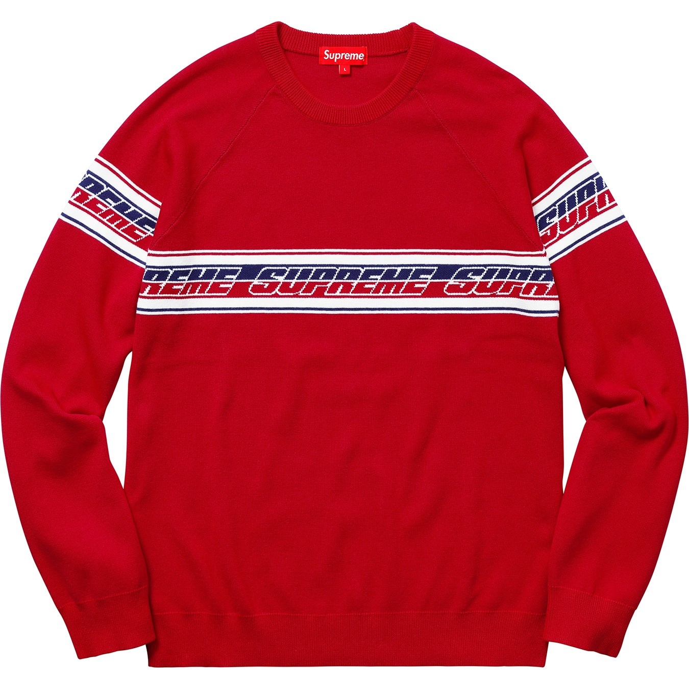 Striped Raglan Sweater view 7